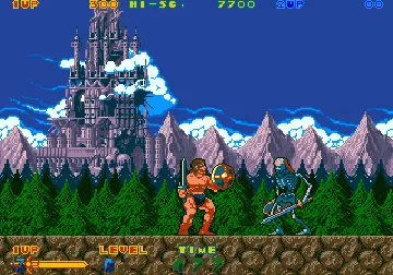 Rastan Saga 2 (Japan) screen shot game playing